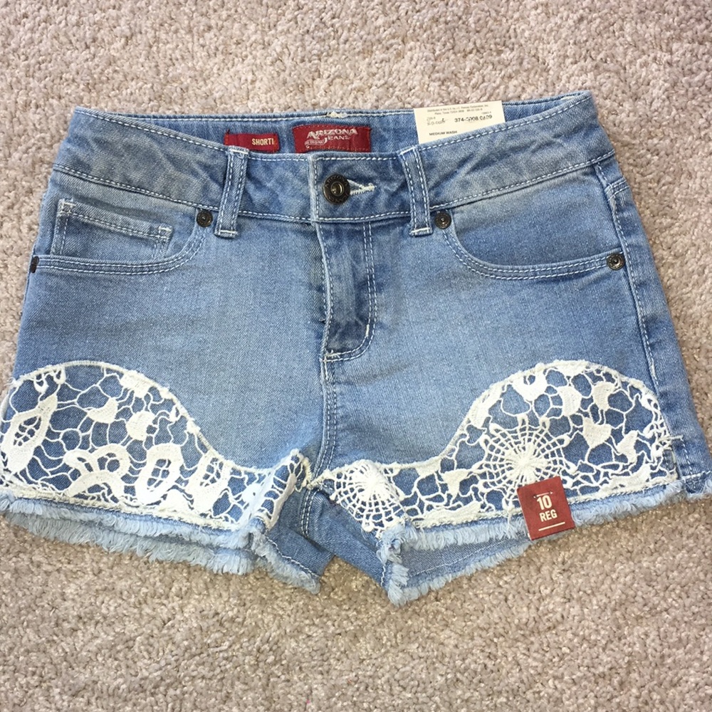 NWT Arizona girls shorts